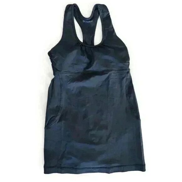 Lululemon Y2K turbo tank black tank with built in support 4 babydoll - Picture 4 of 4